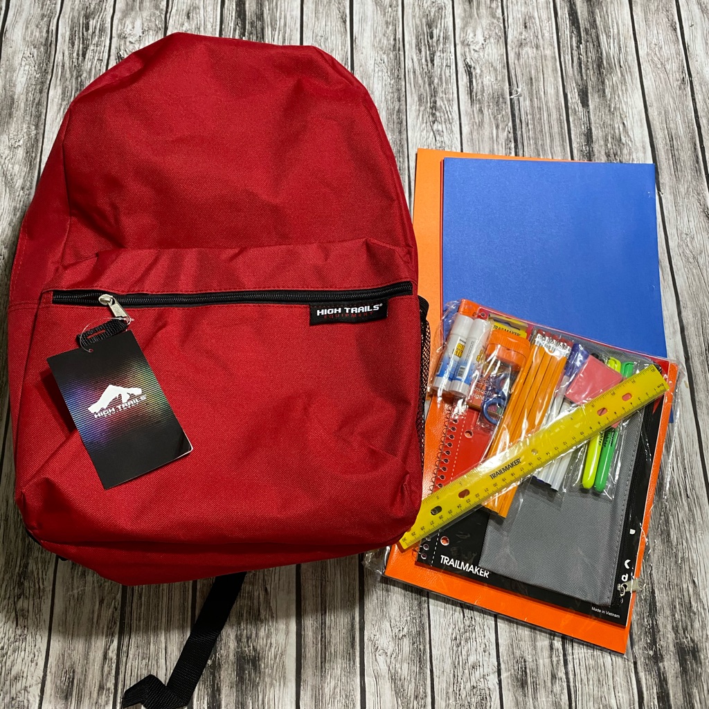 School Book Bag Bundle
